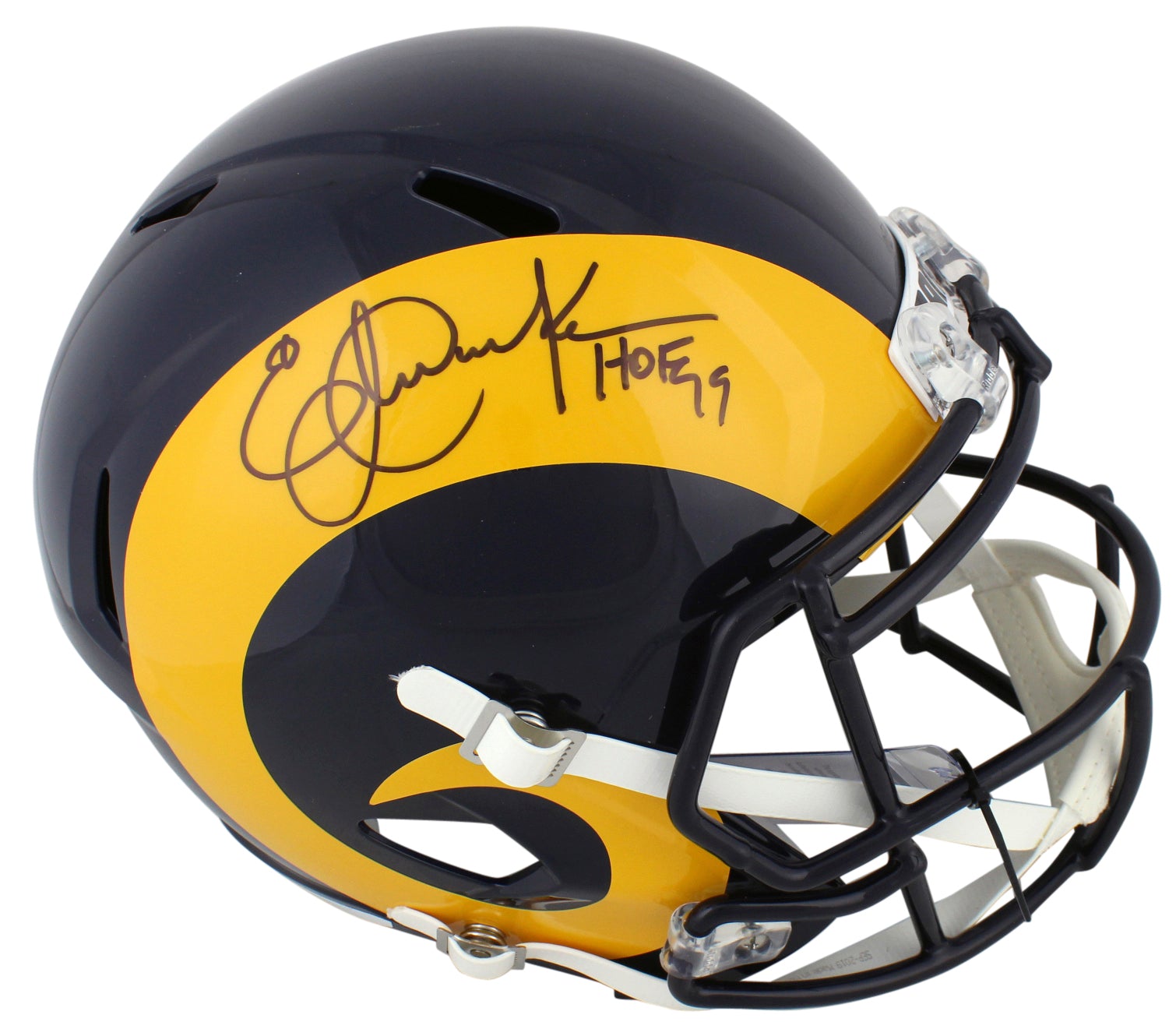 ⭐ Eric Dickerson Autographed Helmet — A Hall of Fame Collectible