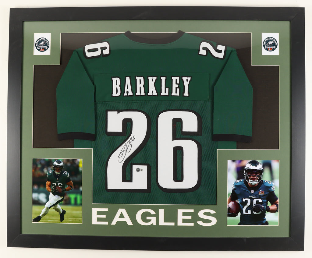 🏈 Saquon Barkley Signed Jersey – Authentic Autograph + COA – NFL Superstar Collectible