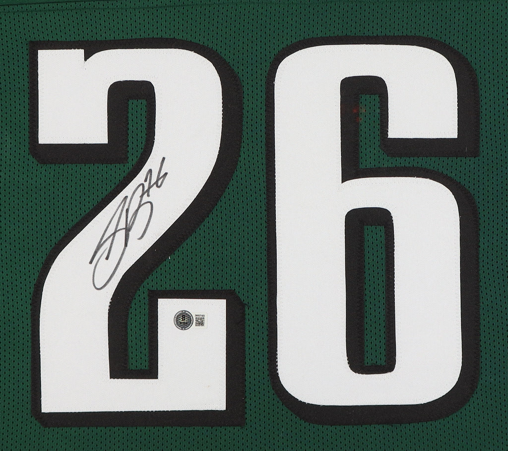 🏈 Saquon Barkley Signed Jersey – Authentic Autograph + COA – NFL Superstar Collectible