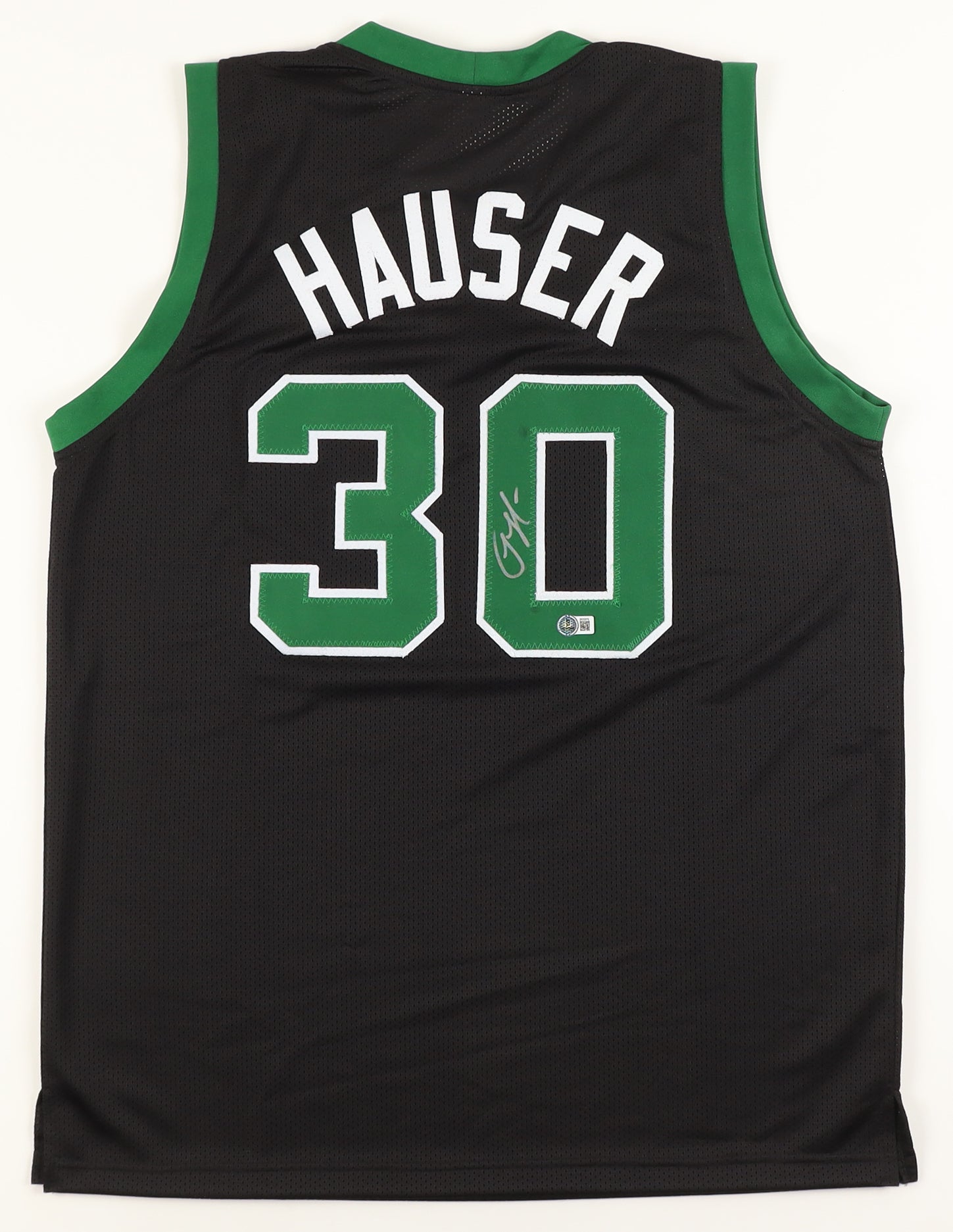 Sam Hauser Signed Jersey (Beckett)