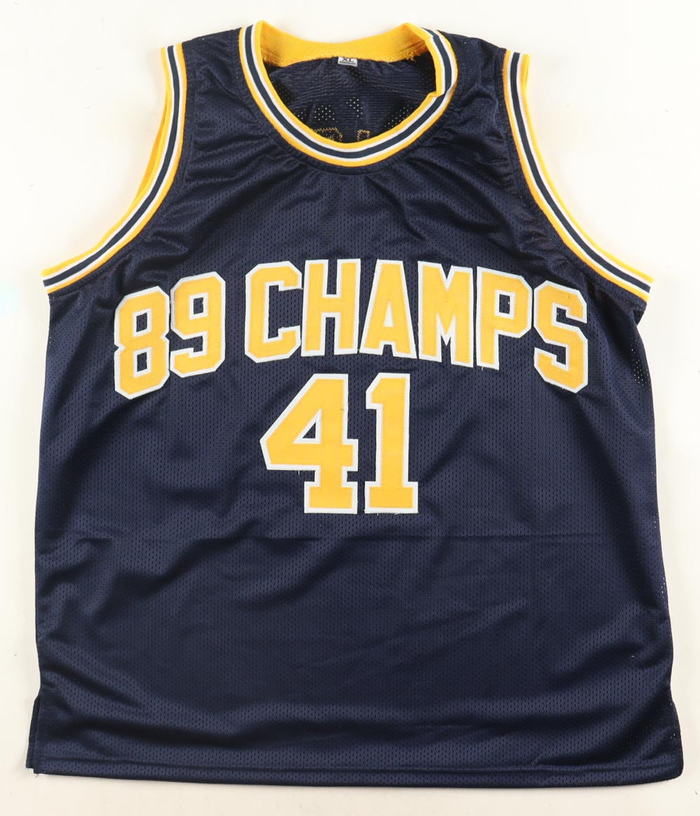 Glen Rice Signed Michigan Wolverines Jersey – Autographed Beckett