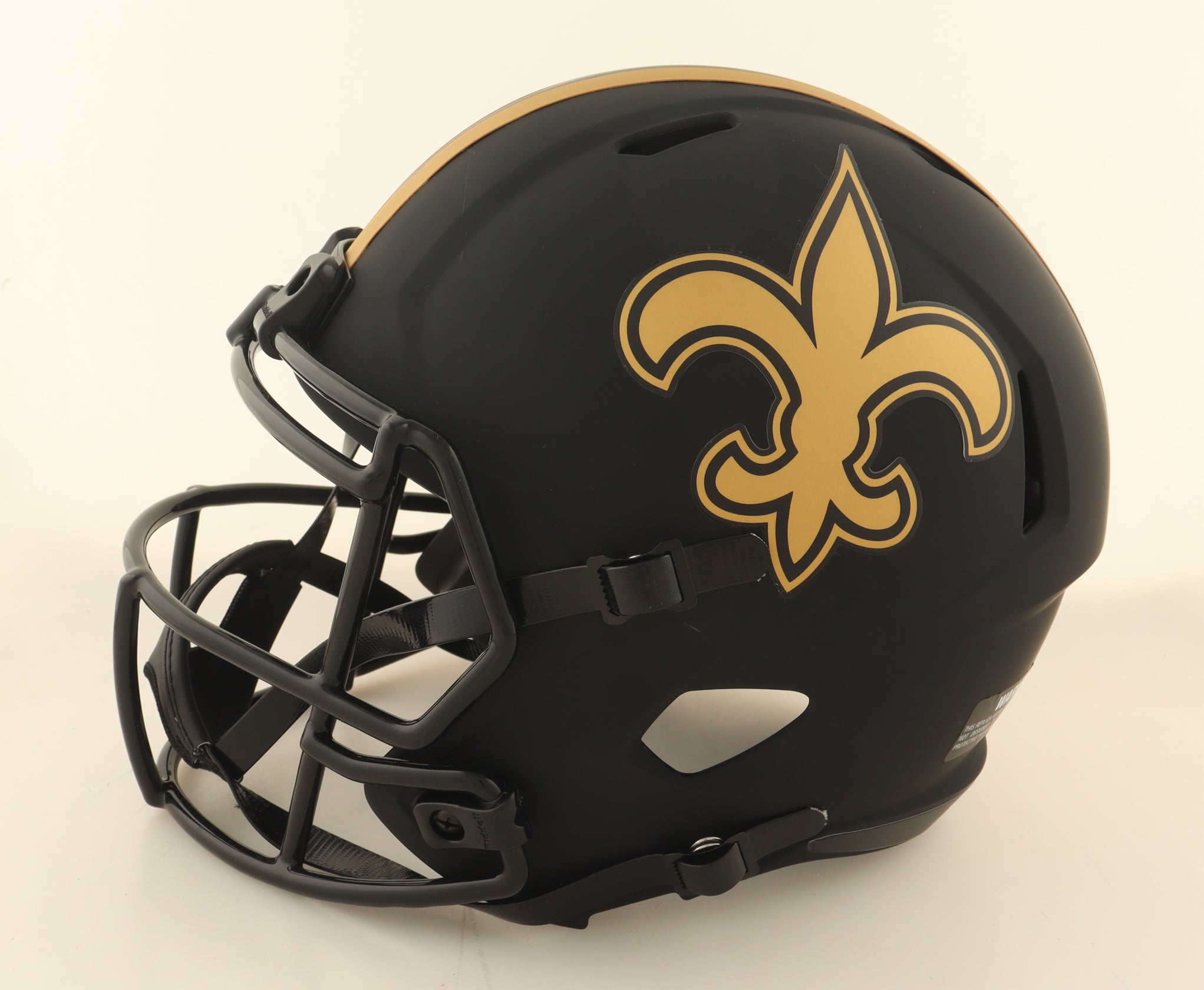 ⚜️ Drew Brees Signed Saints Full-Size Eclipse Alternate Speed Helmet – Authentic Autograph + COA – Premium NFL Collectible