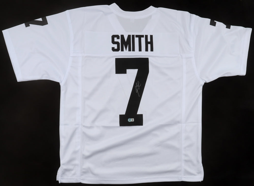 Geno Smith Signed Jersey (Beckett COA)  Autographed NFL Jersey | Seattle Seahawks Memorabilia | Signed Football Collectibles