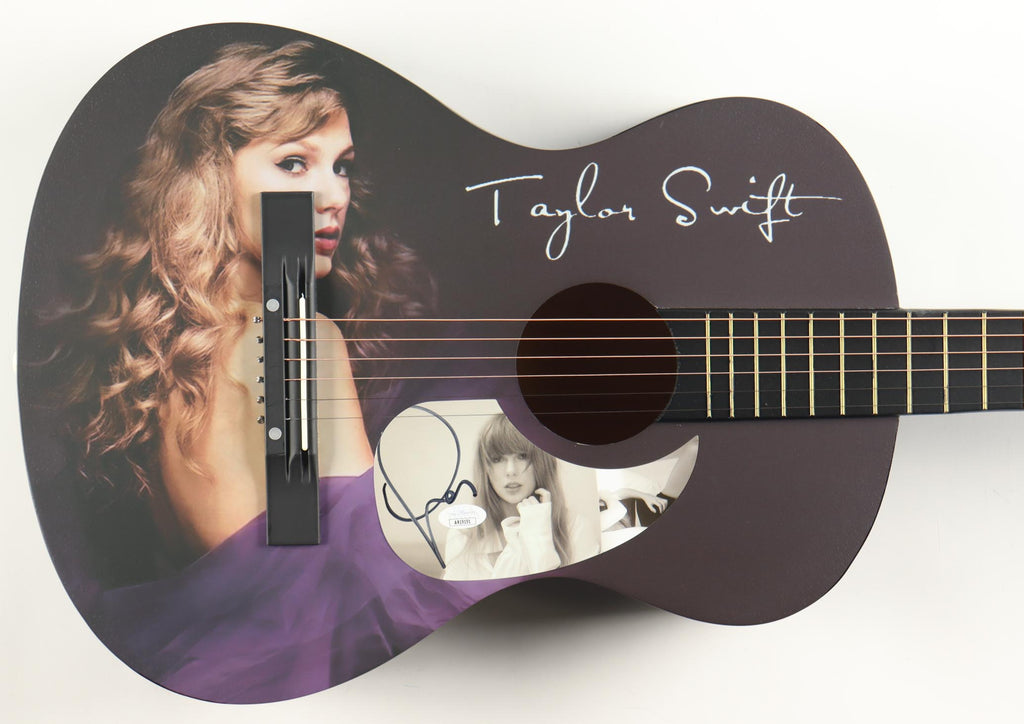 🎤 Taylor Swift Signed Guitar – Authentic Autograph + COA – Rare Collectible for Swifties