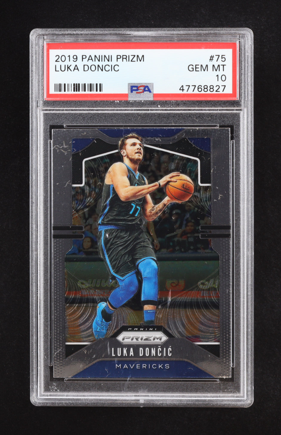 Luka Dončić 2019-20 Panini Prizm #75 – PSA 10