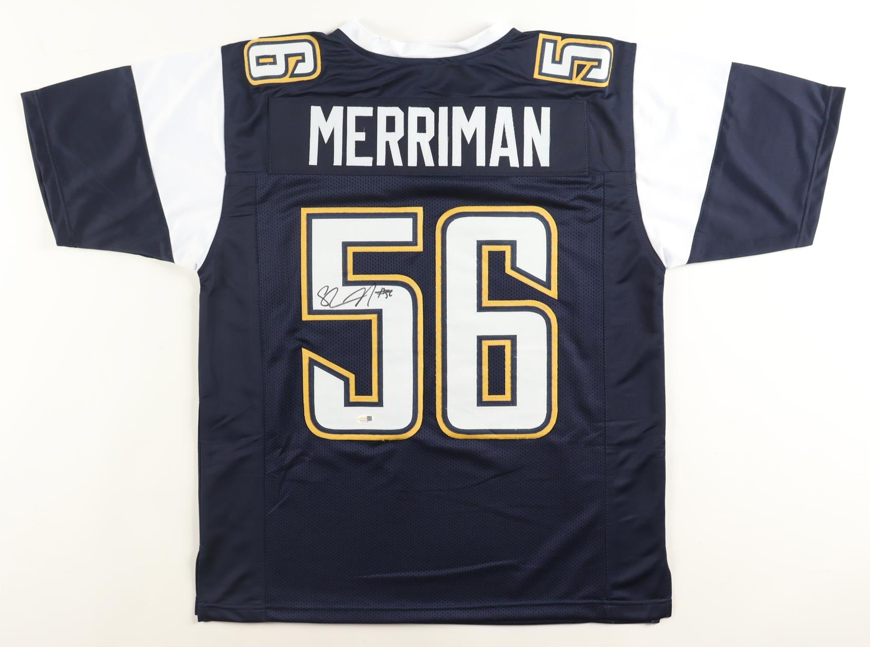 Shawne Merriman Signed Jersey (JSA COA)