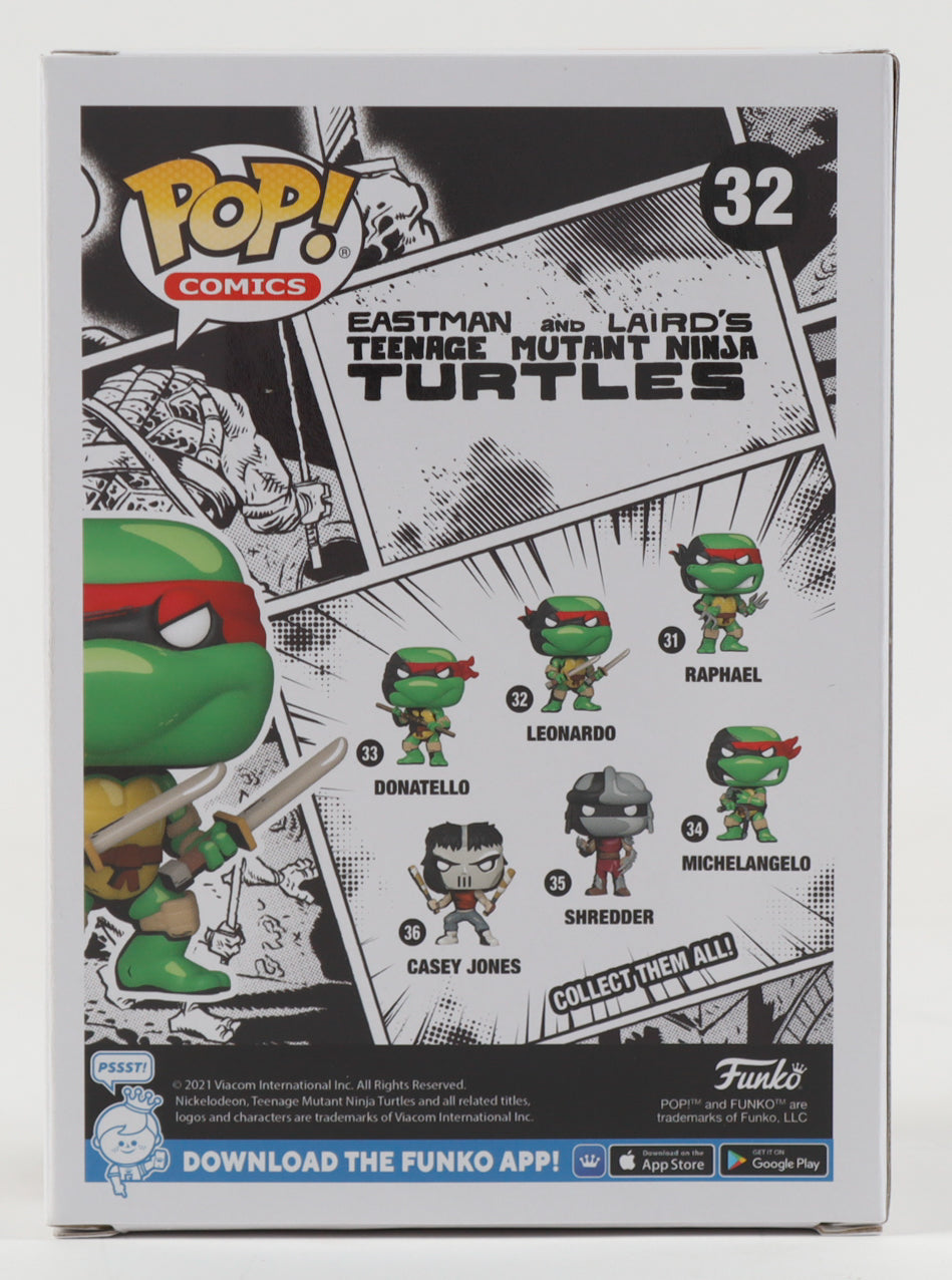 Kevin Eastman Signed “Teenage Mutant Ninja Turtles” #32 Leonardo Funko Pop! (Autographed)