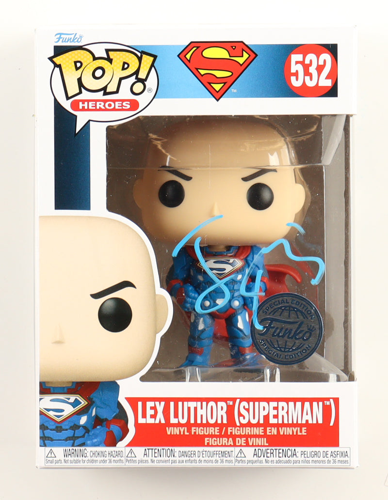 🦸‍♂️ Jesse Eisenberg Signed “Superman” #532 Lex Luthor Funko Pop! – Authentic Autograph (ACOA) – DC Comics Collectible
