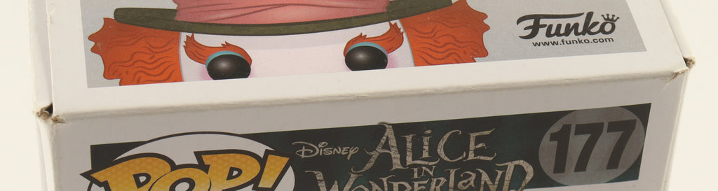 🎩 Johnny Depp Signed “Alice in Wonderland” #177 Funko Pop! – Authentic Autograph + COA – Disney Collectible