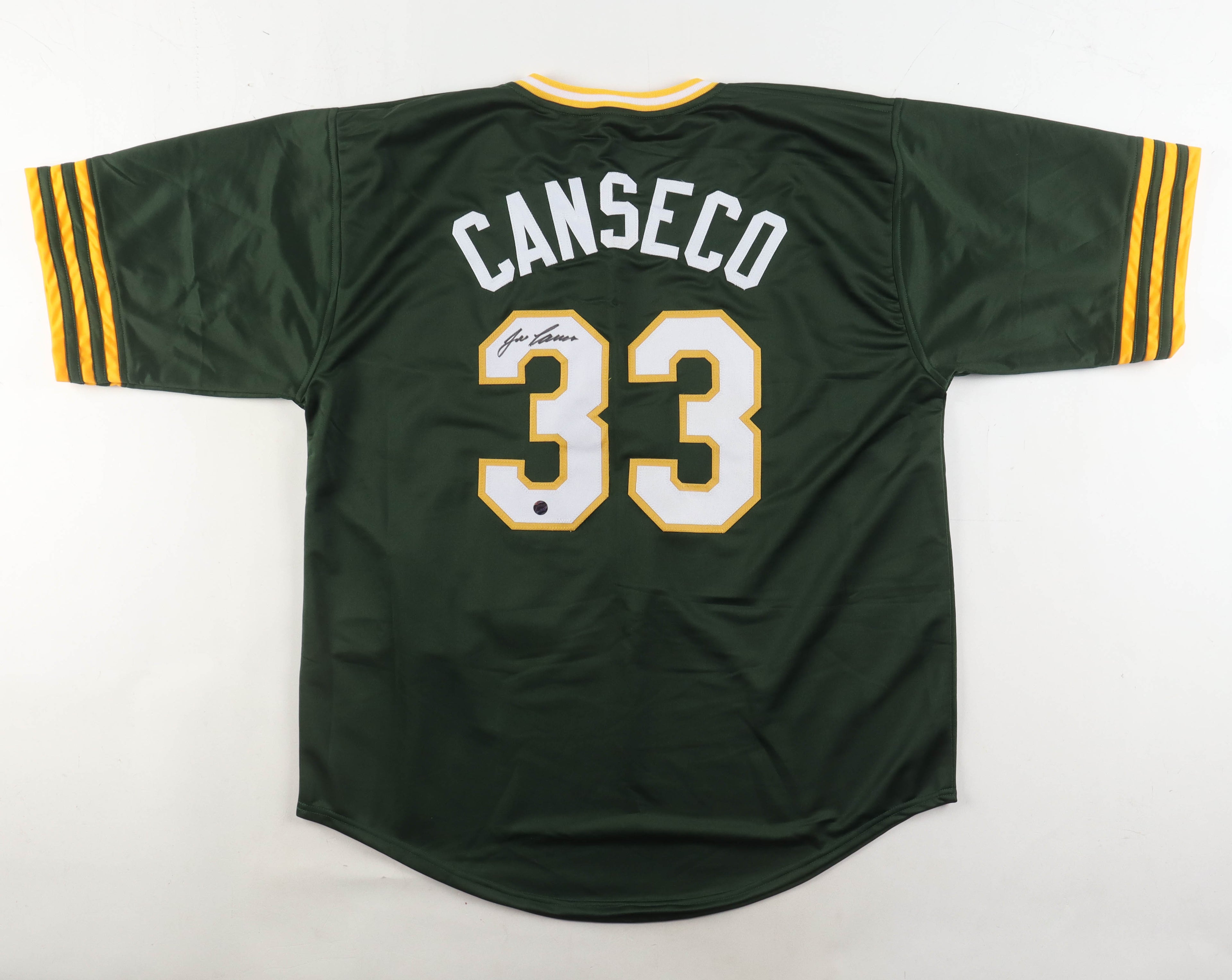 Jose Canseco Signed Jersey (AWM COA)