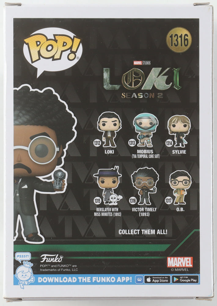 🌀 Jonathan Majors Signed “Loki” Funko Pop! #1316 – PSA Certified Autograph – Marvel Collectible