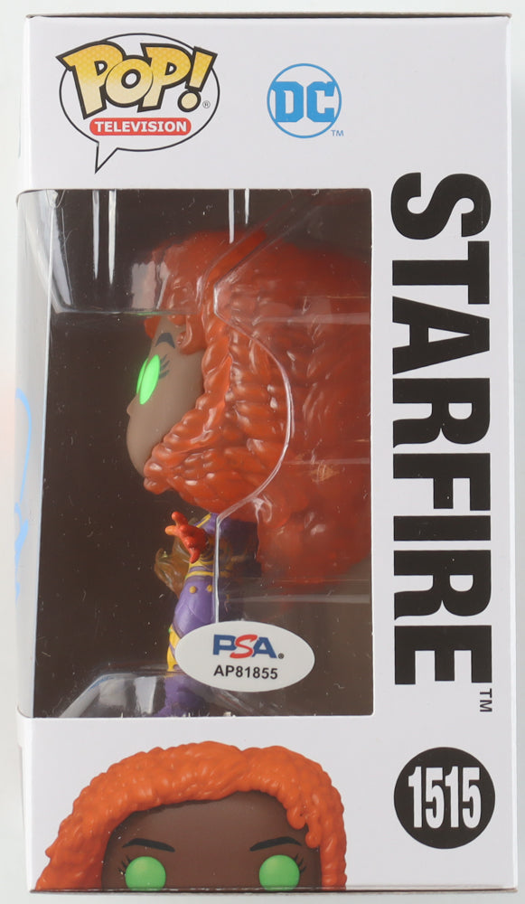 🔥 Anna Diop Signed “Titans” #1515 Starfire Funko Pop! – PSA Certified Autograph – DC Collectible