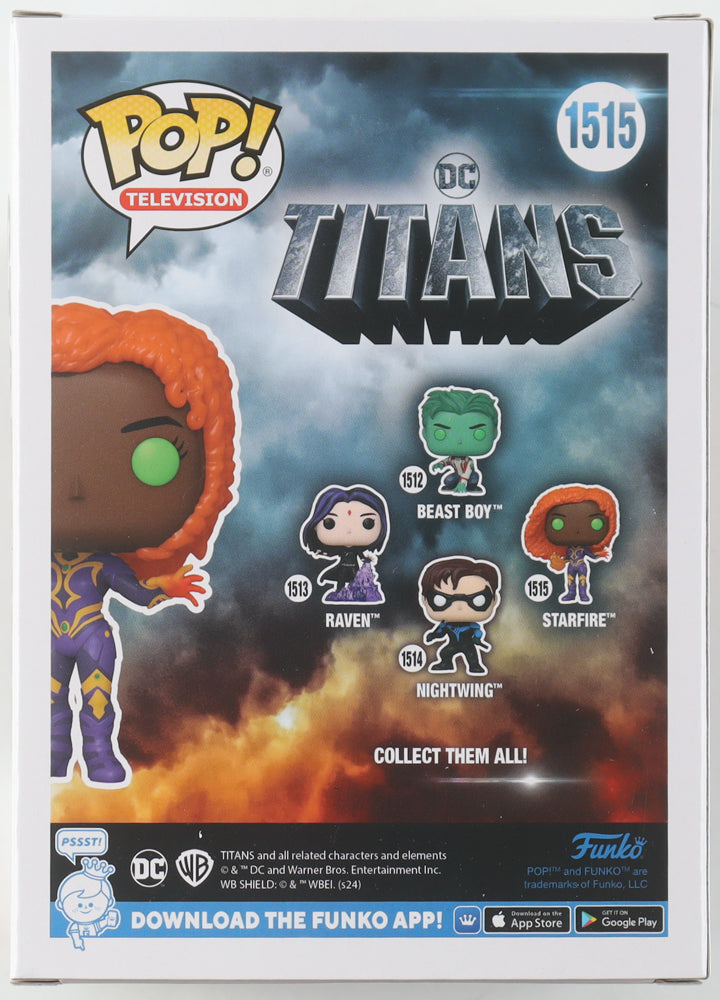 🔥 Anna Diop Signed “Titans” #1515 Starfire Funko Pop! – PSA Certified Autograph – DC Collectible