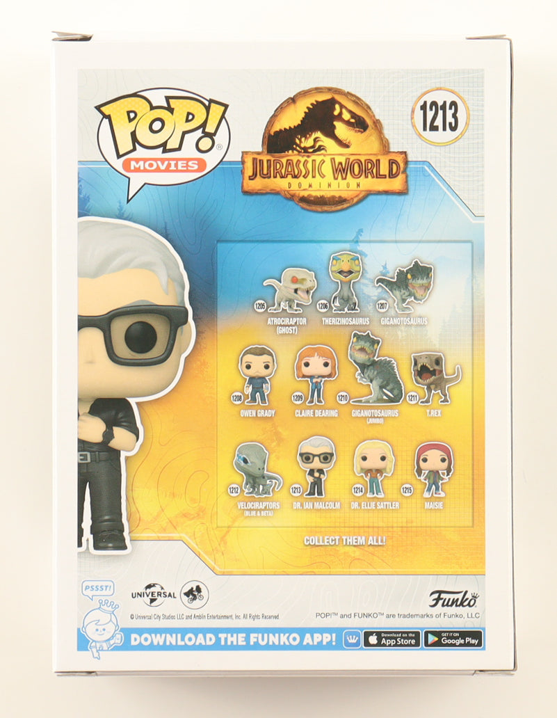 🦖 Jeff Goldblum Signed Jurassic World Funko Pop – Authentic Autograph + COA – Jurassic Park Collectible