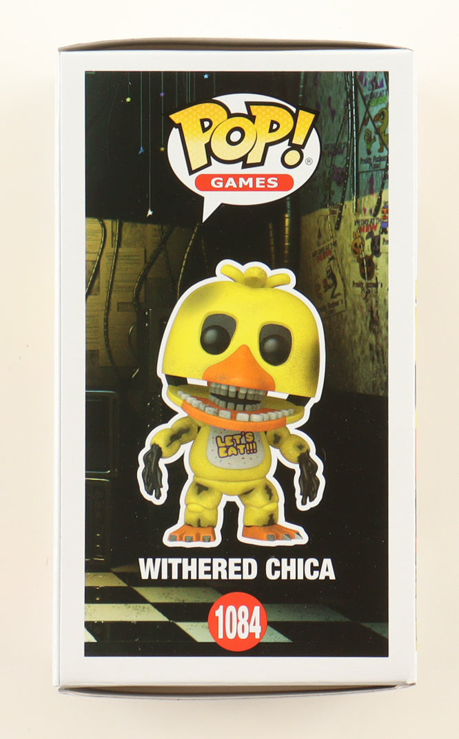 Jess Weiss Signed "Five Nights at Freddy's" #1084 Withered Chica Funko Pop! Vinyl Figure (JSA)