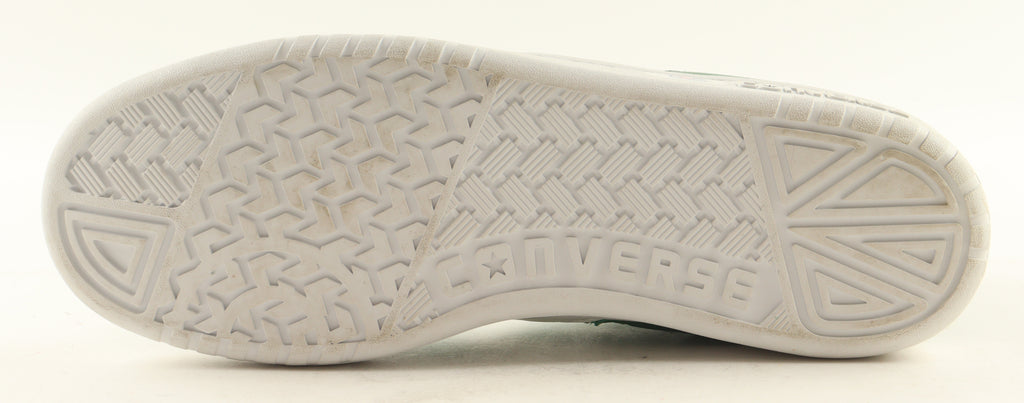 🏀 Larry Bird Signed Converse Boston Celtics 1984 Championship Basketball Shoe – Authentic Autograph + Plaque & Display Stand