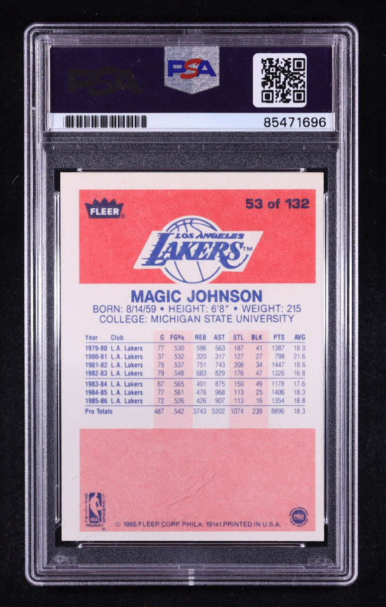 🏀 Magic Johnson Signed Card – Authentic Autograph + COA – Rare Lakers Collectible