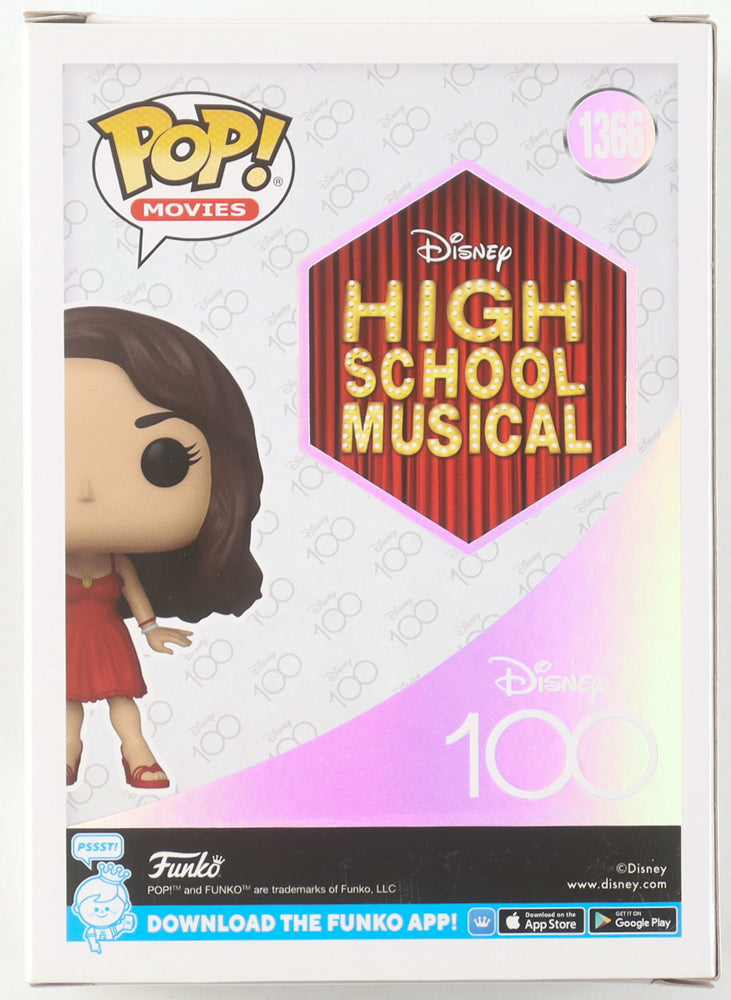 ✨ Vanessa Hudgens Signed “Disney 100” #1366 Gabriella Funko Pop! – Authentic Autograph + COA – Disney Collectible