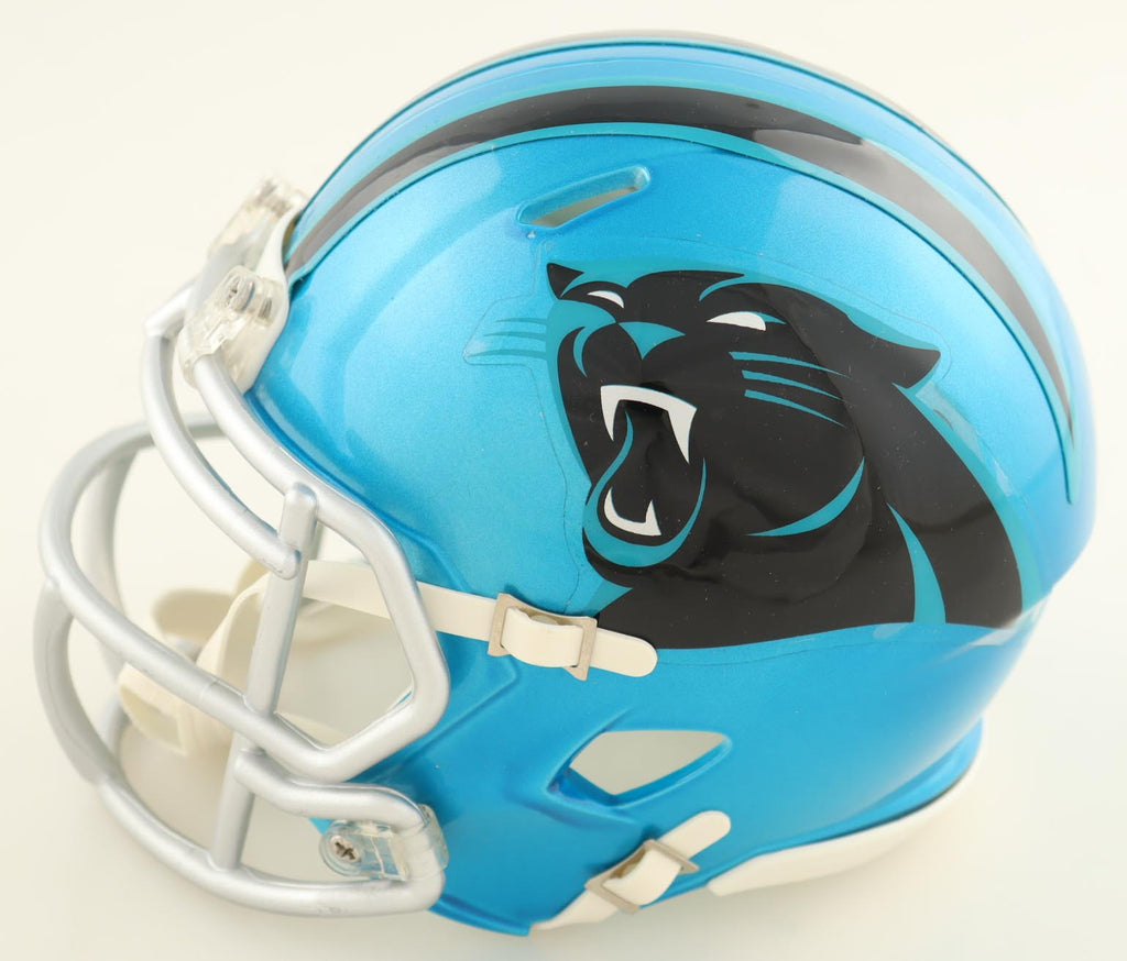 Julius Peppers Signed Panthers Flash Alternate Speed Mini Helmet (Schwartz)