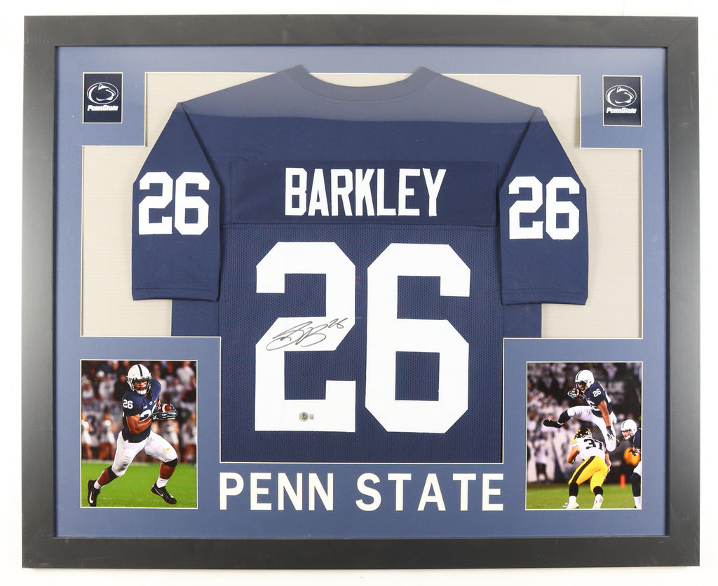 🏈 Saquon Barkley Signed Jersey – Authentic Autograph + COA – NFL Superstar Collectible