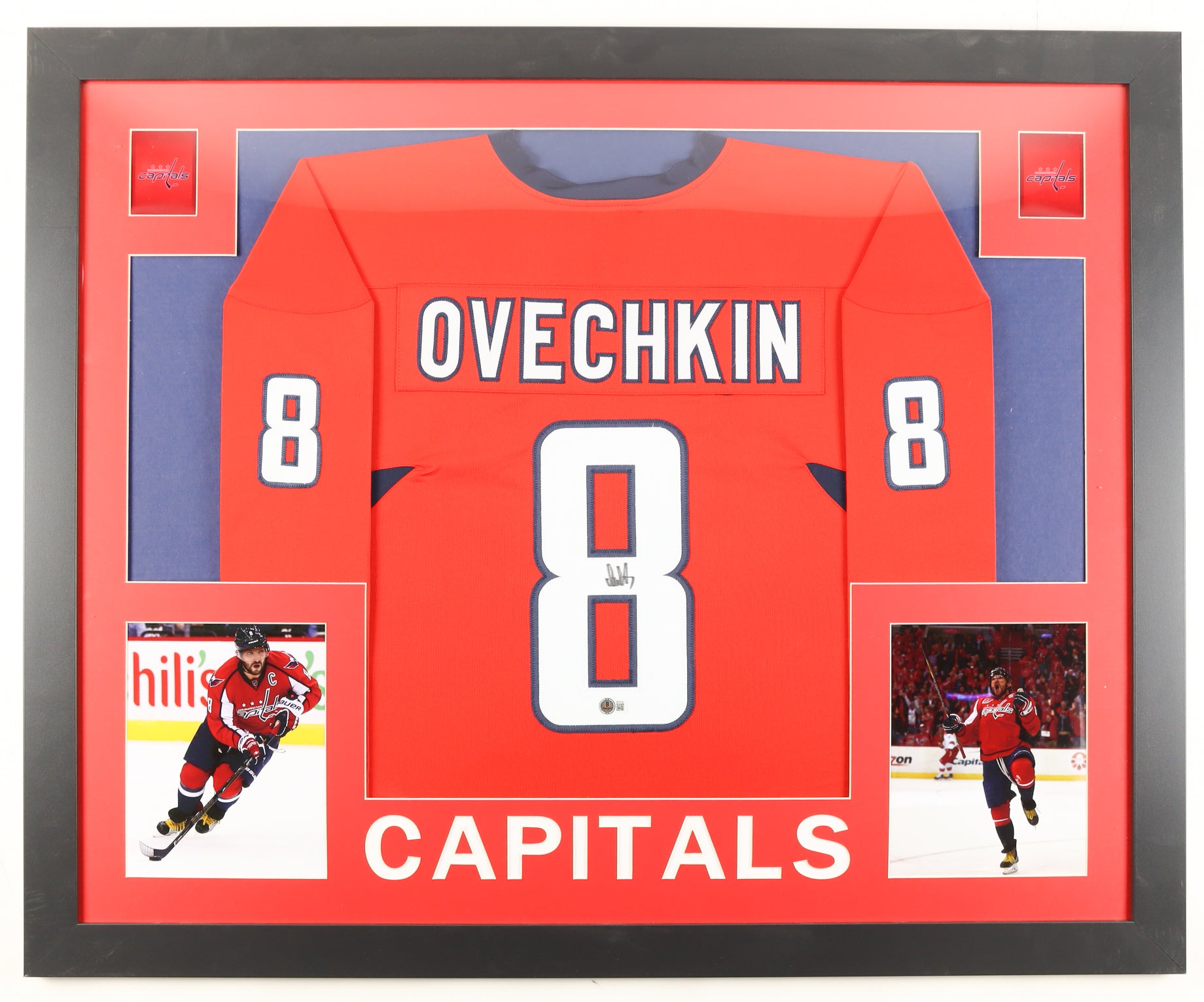 🏒 Alexander Ovechkin Signed Jersey – Authentic Autograph + COA – Washington Capitals Collectible