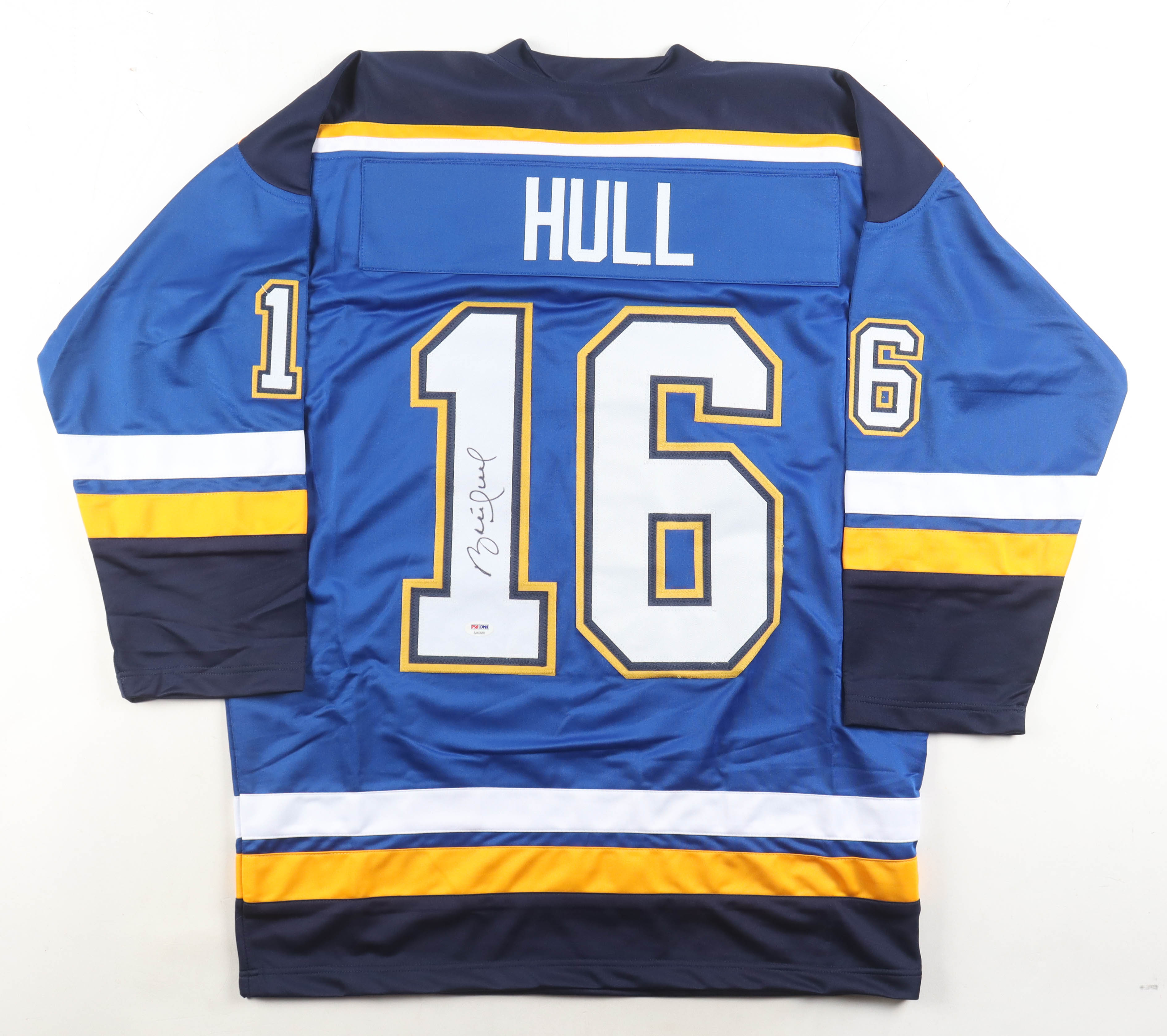Brett Hull Signed Jersey (PSA COA)