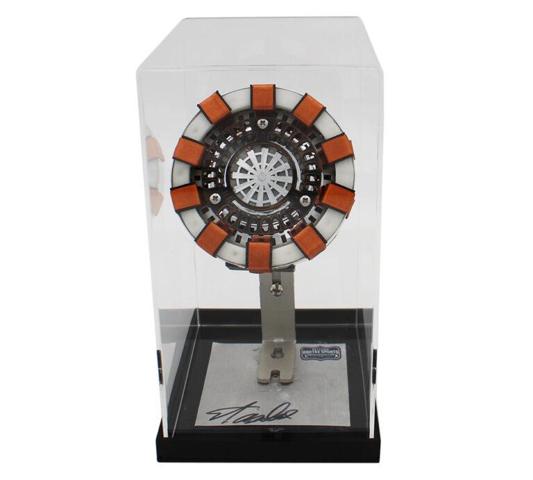 Stan Lee Signed "Iron Man" Arc Reactor Prop with Display Case (Radtke)