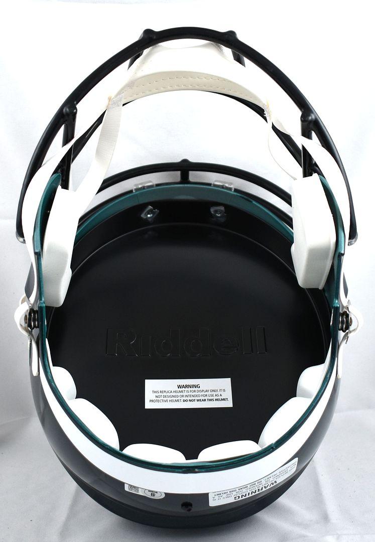 A. J. Brown Signed Eagles Full-Size Speed Helmet (Beckett)