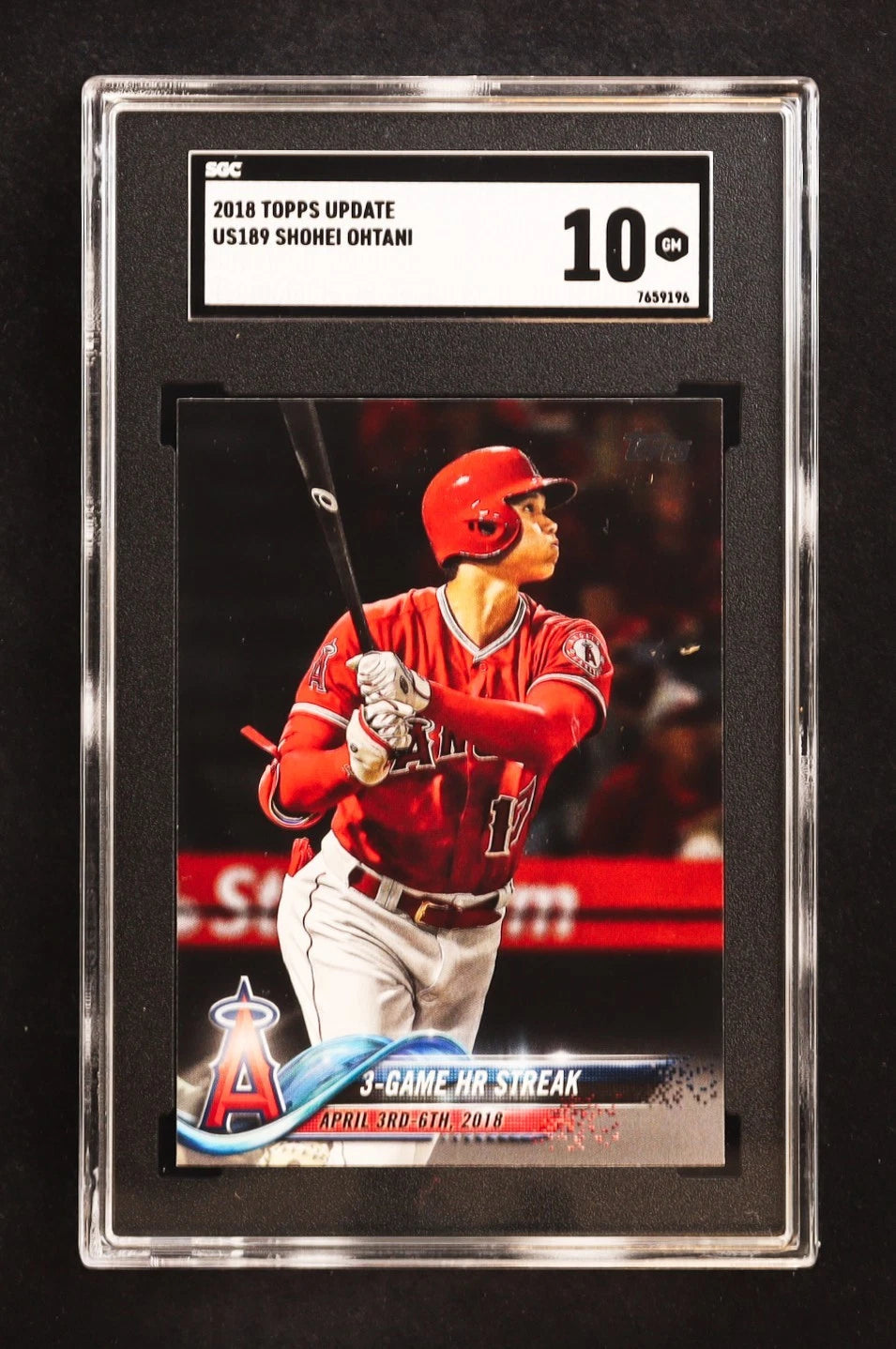 2018 Topps Update Series - Season Highlights Checklist Shohei Ohtani #US189 (SCG 10)