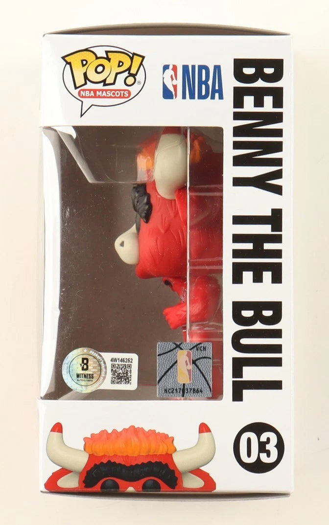 Joakim Noah Signed "Bulls" #03 Benny the Bull Funko Pop! Vinyl Figure