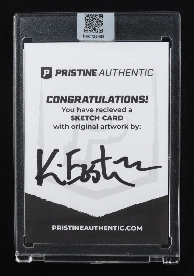 Michelangelo | Teenage Mutant Ninja Turtles | Original Art Sketch Card by Kevin