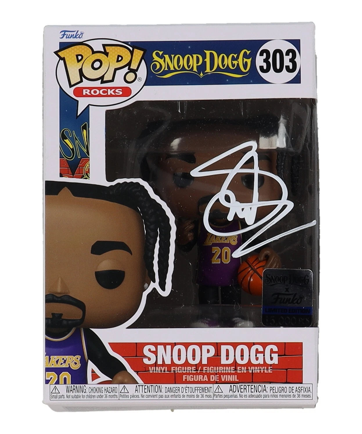 Share Snoop Dogg Signed "Snoop Dogg" #303 Funko Pop! Vinyl Figure (JSA)
