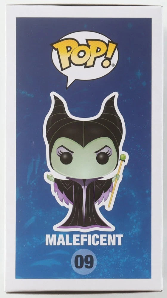 Share Angelina Jolie Signed "Disney" #09 Maleficent Funko Pop! Vinyl Figure (Beckett)