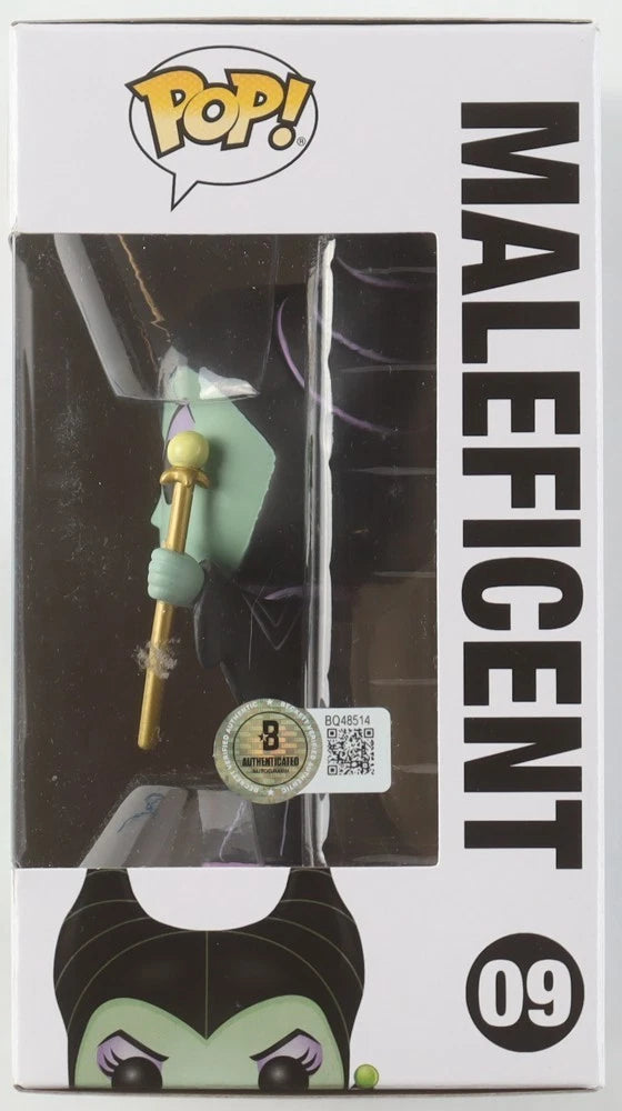 Share Angelina Jolie Signed "Disney" #09 Maleficent Funko Pop! Vinyl Figure (Beckett)