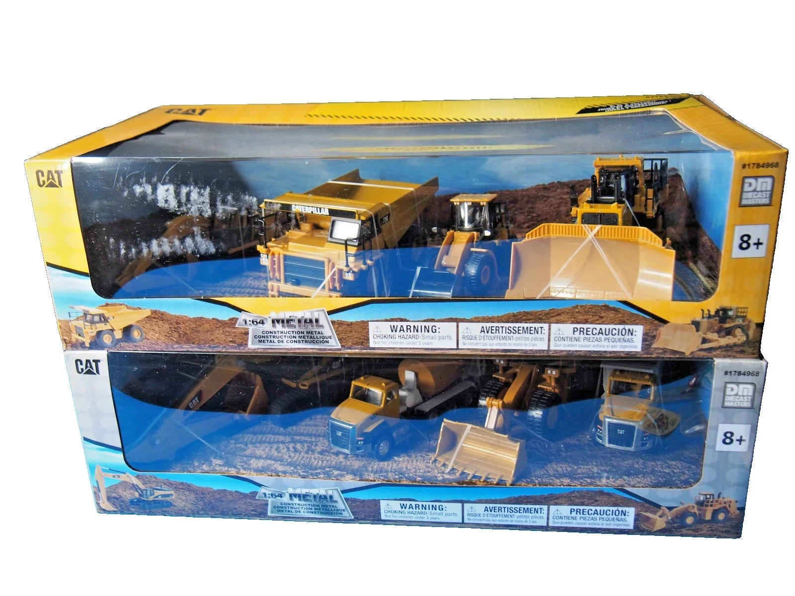 Diecast Masters 1/64 Caterpillar Set. Both sets.