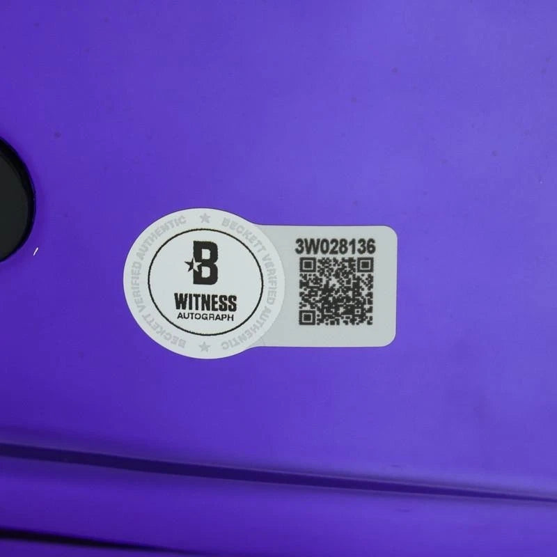 Rare Justin Jefferson Signed Vikings Full-Size Authentic Specialty Speedflex Beckett