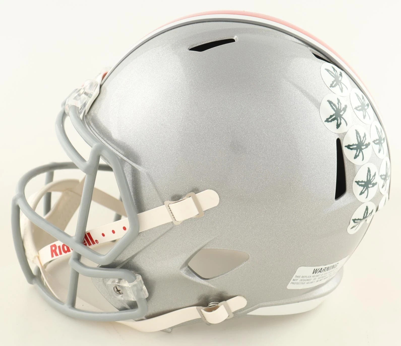 JUUSTIN FIELDS SIGNED OHIO STATE BUCKEYES ECLIPSE FULL SIZE SPEED HELMET BECKETT