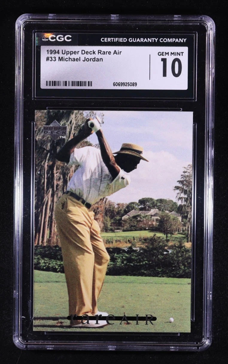 1994 Upper Deck Michael Jordan Rare Air Tribute Set Michael Jordan #33 (CGC 10)