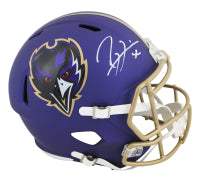 Ray Lewis Signed Baltimore Ravens Full-Size On-Field Alternate Speed Helmet (Autographed)