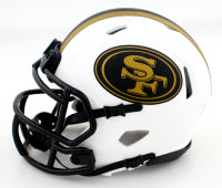 Trey Lance Signed 49ers Lunar Eclipse Alternate Speed Mini Helmet (Beckett)