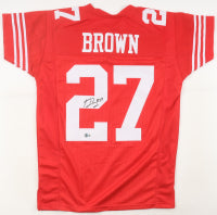Ji'Ayir Brown Signed Jersey (Beckett)